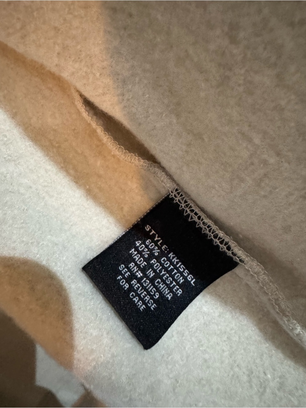 Lee Cream Double-Breasted Trench Coat - Picture 3 of 4